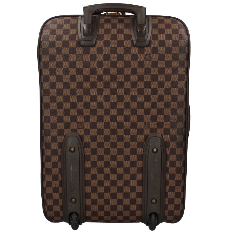 Louis Vuitton Pegase 55 Damier Suitcase Brown Travel Bag — view 4