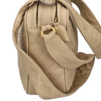 Chanel Vintage Shoulder Bag Lambskin Beige — view 2