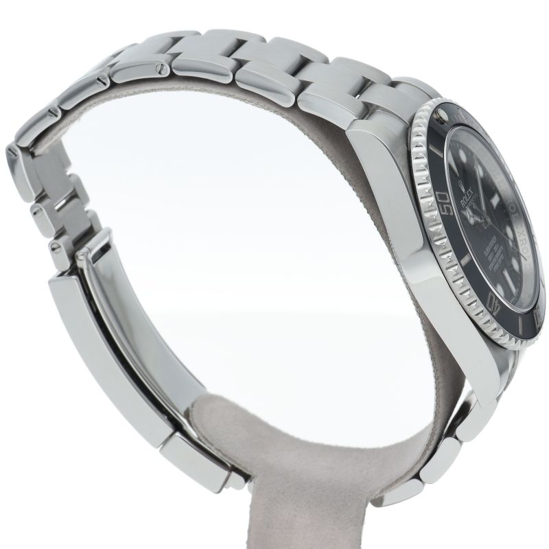 Rolex Submariner Watch Mirror Buckle SS Black — view 4