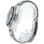 Rolex Submarinade Date Roulette SS Watch Black Polished — view 3