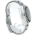 Rolex Submariner Date Green Roulette SS Watch Black — view 4
