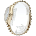Rolex Day Date 36 Watch Diamond Shell Box 18k Yellow Gold White — view 3