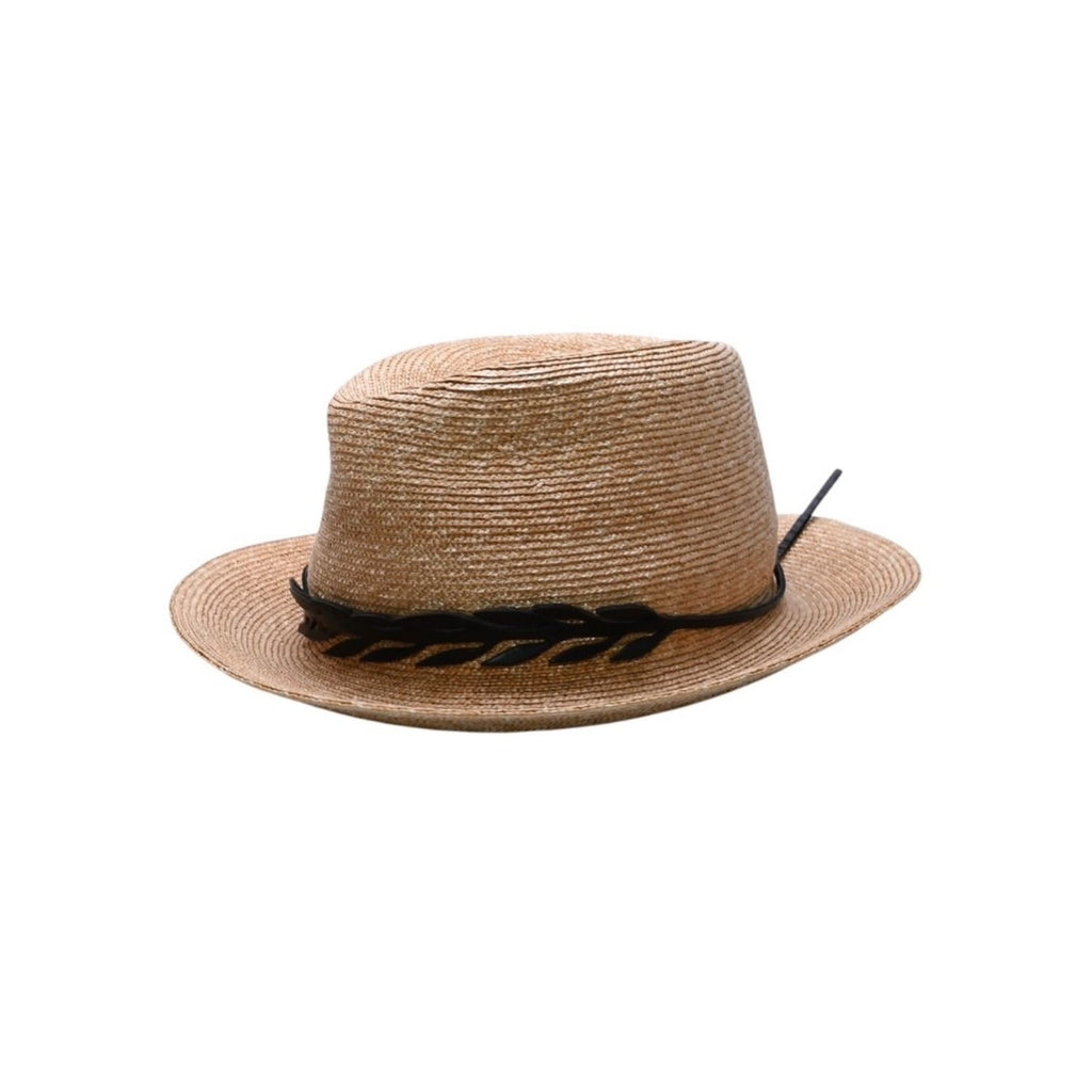 Hermes Straw Hat Panama Hat Beige Classic — view 3