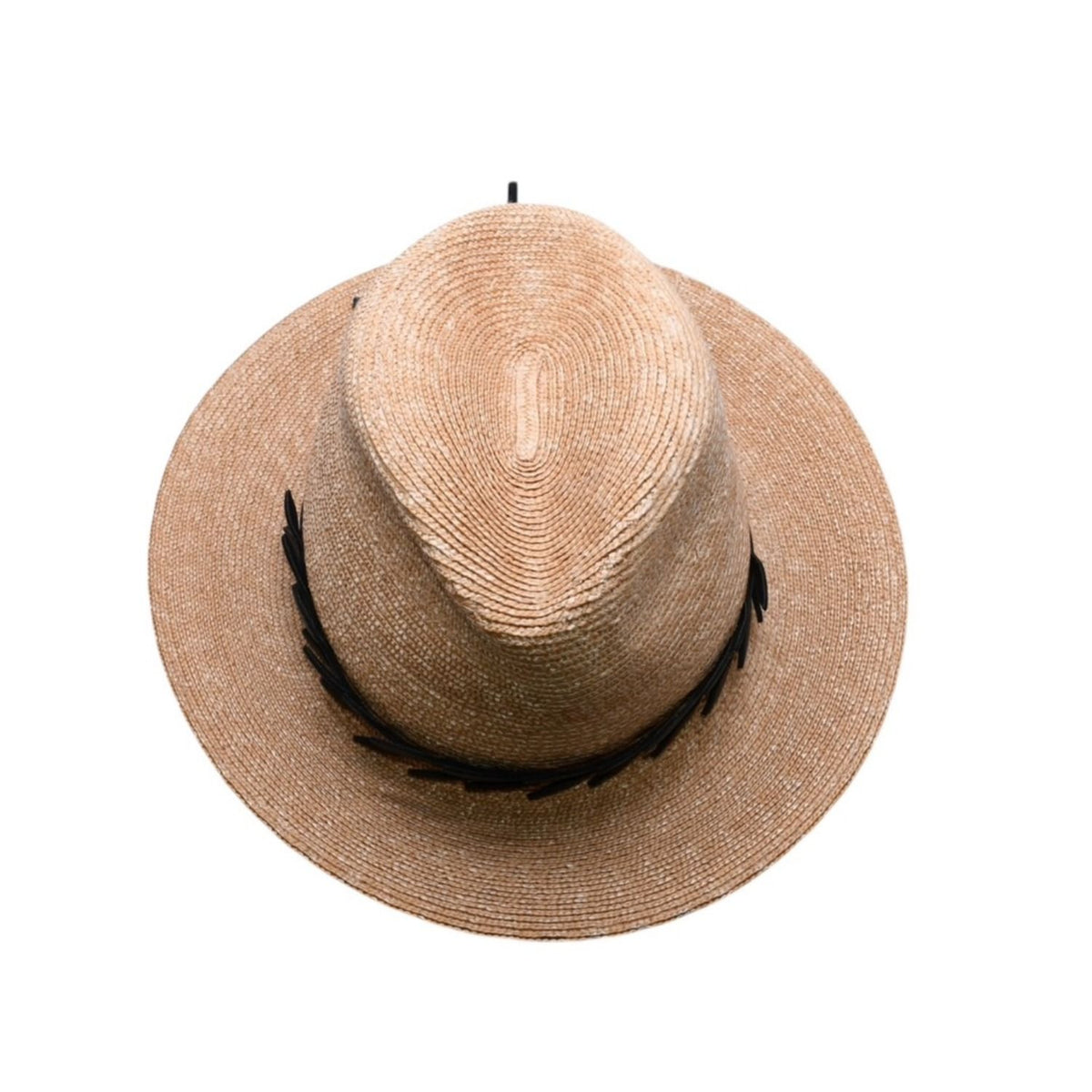 Hermes Straw Hat Panama Hat Beige Classic — view 5