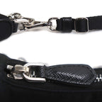 Prada Micro Tessuto 2-Way Shoulder Bag Black — view 5