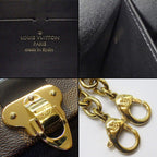 Louis Vuitton Shoulder Bag Portefeuille Vavin Brown Black Damier Ebene Canvas — view 6