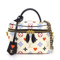 Louis Vuitton Shoulder Bag Vanity PM Blanc Multicolor Monogram Gameon Leather