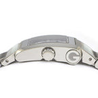 Gucci Watch Metro Rectangular GG Pattern Black Dial SS Quartz Analog — view 2
