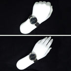 Gucci Watch Interlocking 133.3 GG Sunray Black Dial SS Quartz Analog — view 9