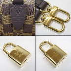Louis Vuitton Shoulder Bag Speedy Bandouliere 20 Brown Beige Damier Ebene — view 7