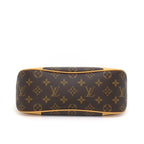 Louis Vuitton Shoulder Bag Boulogne PM Brown Natural Monogram Canvas Leather — view 4