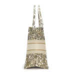 Dior Tote Book White Around the World Embroidery — view 3