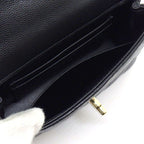 Chanel Shoulder Bag Quilted Coco Handle Extra Mini Top Black Caviar Leather — view 6