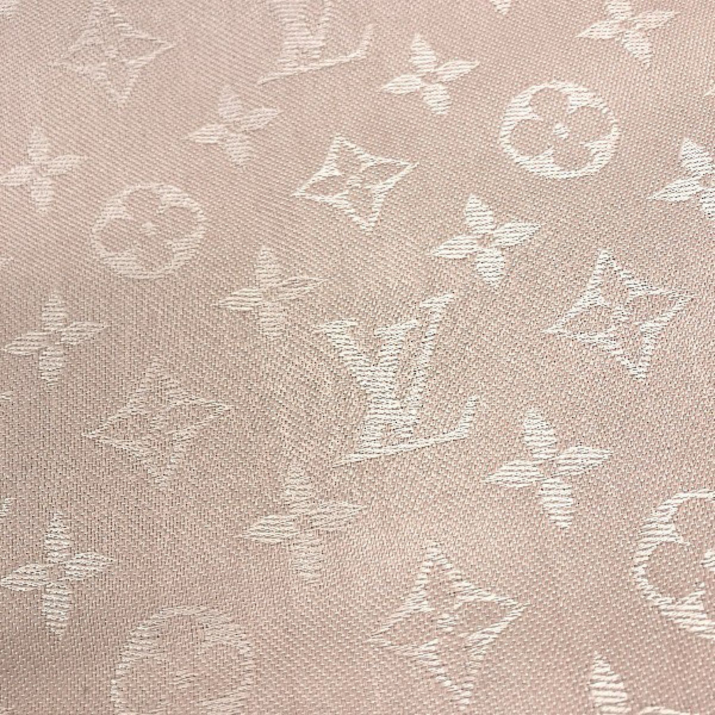 Louis Vuitton Shawl Monogram Silk Wool Scarf — view 8
