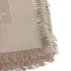 Louis Vuitton Shawl Monogram Silk Wool Scarf — view 6