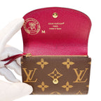 Louis Vuitton Porte-Monnaie Rosalie Monogram Coin Case Canvas — view 3