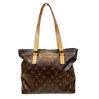 Louis Vuitton Cabas Piano Monogram Shoulder Bag Canvas — view 2