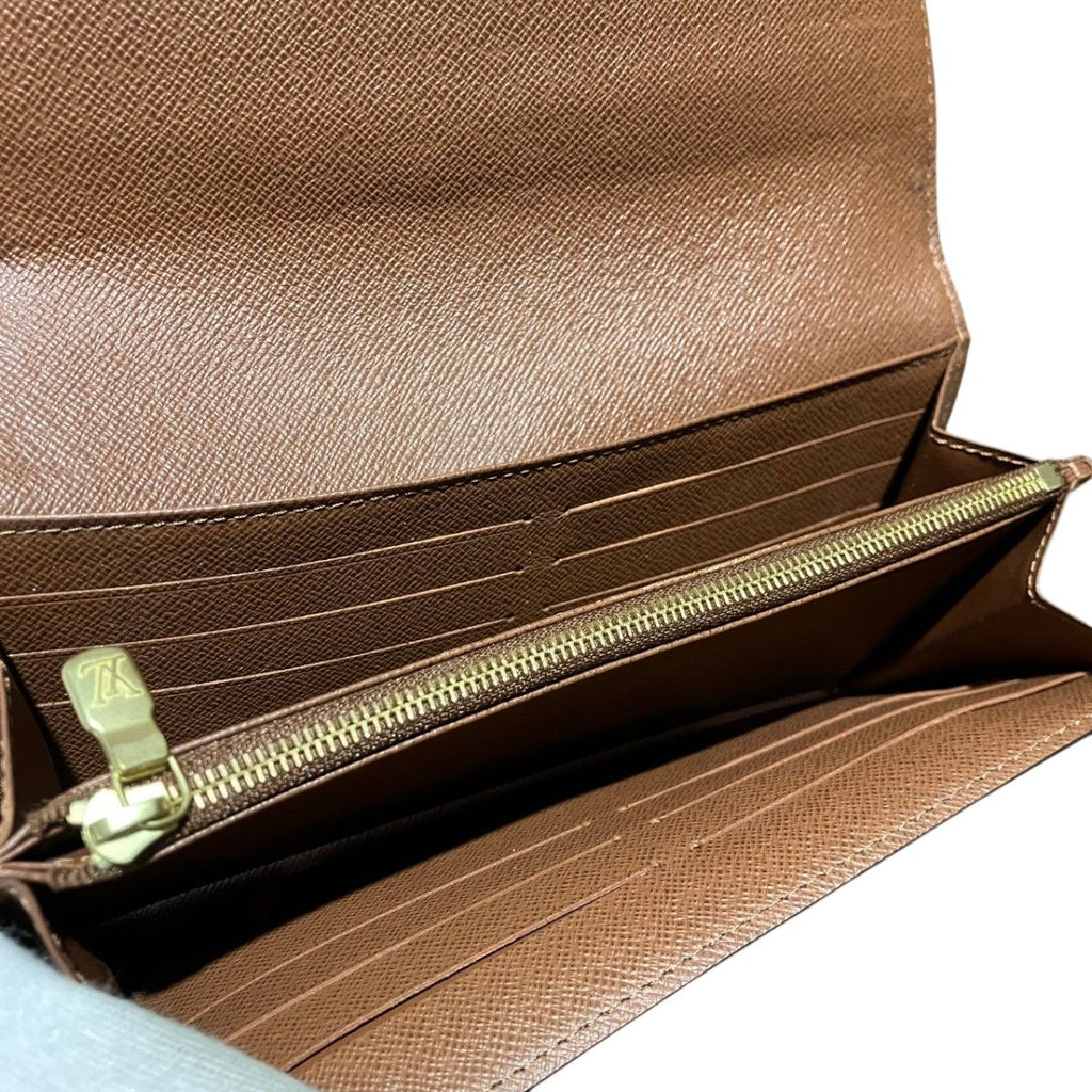 Louis Vuitton Portefeuille Sarah Monogram Wallet Leather — view 3