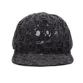 Dior Homme Oblique Baseball Mesh Lace M Cap Nylon Leather Black Hat