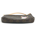 Louis Vuitton Shoulder Bag Pochette Monogram Canvas Brown — view 5