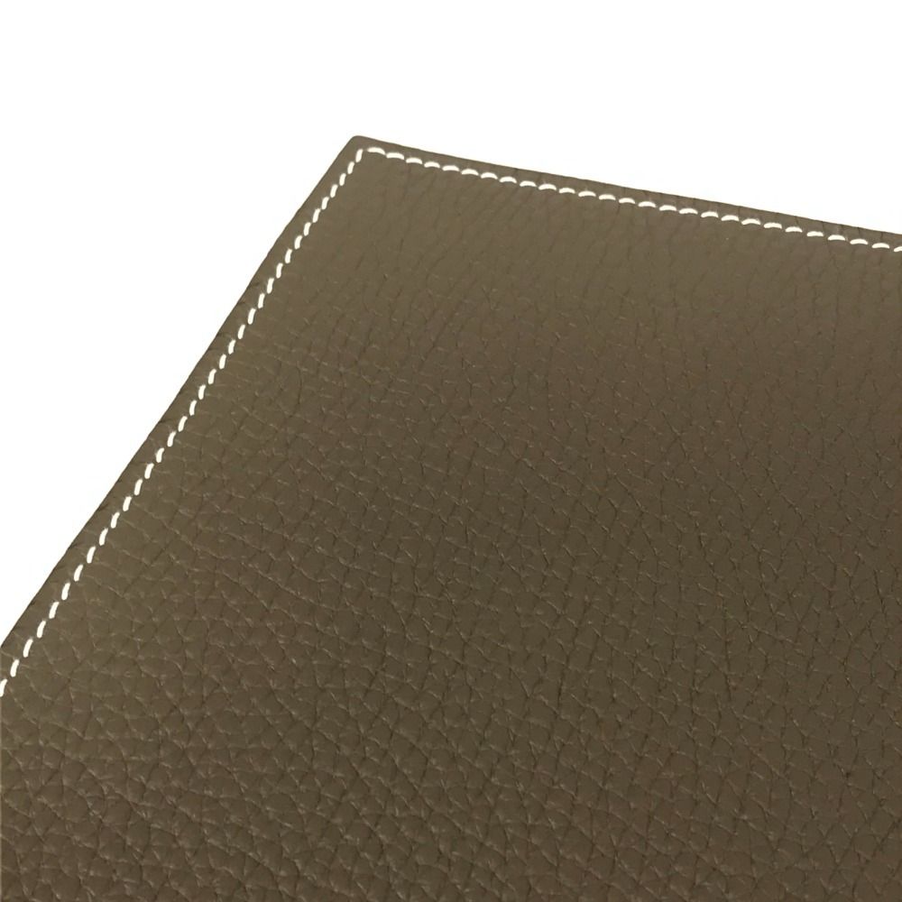 Hermes Desk Extra Large Taurillon Etoupe Gray Shoulder Bag — view 7