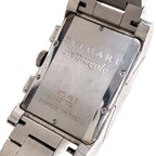 Bvlgari Rettangolo Watch SS Quartz Silver Dial — view 5