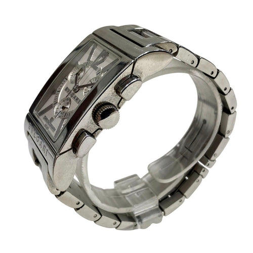 Bvlgari Rettangolo Watch SS Quartz Silver Dial — view 2