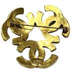 Chanel CC Logo Brooch — view 3