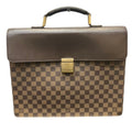 Louis Vuitton Altona PM Damier Ebene Business Bag Leather