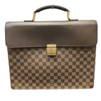 Louis Vuitton Altona PM Damier Ebene Business Bag Leather