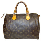 Louis Vuitton Speedy 30 Monogram Handbag Leather — view 2