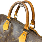 Louis Vuitton Speedy 30 Monogram Handbag Leather — view 6