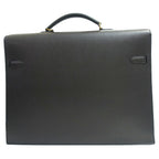 Hermes Kelly Depeche 38 Ardennes Black GD Handbag — view 2