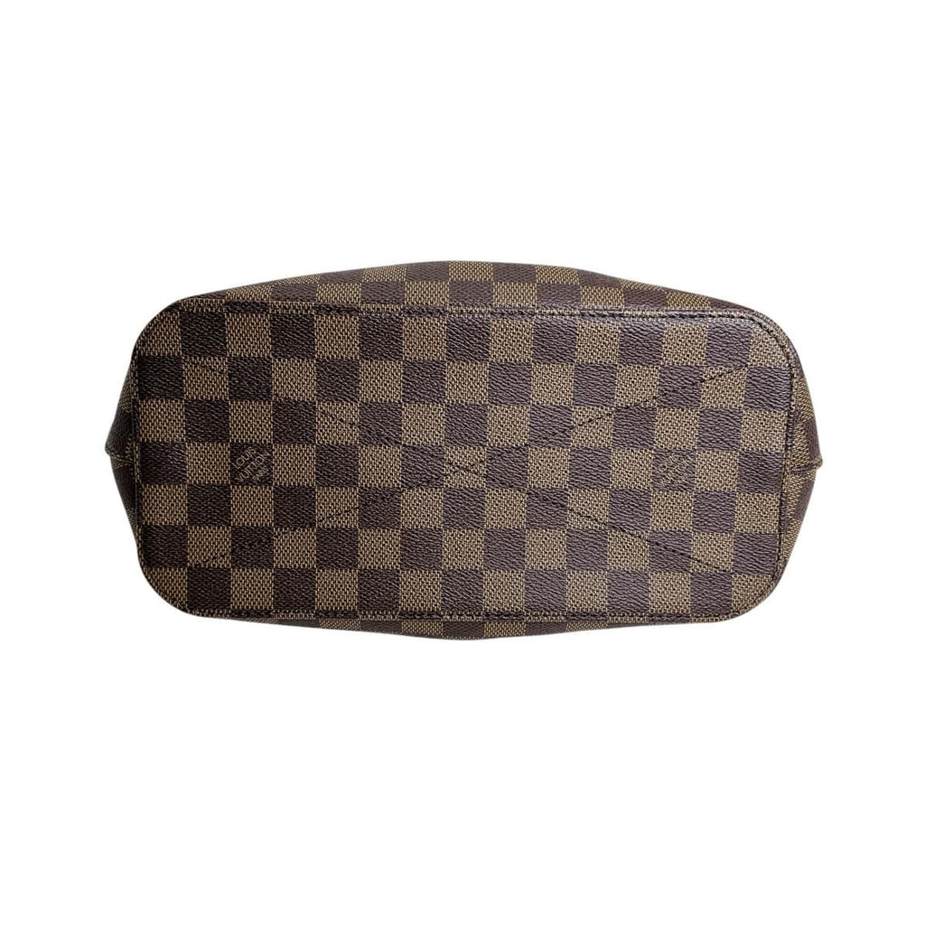 Louis Vuitton Damier 2-Way Bag Sienna PM Handbag Brown — view 4