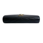 Saint Laurent Cassandra Wallet Button Type Black — view 4