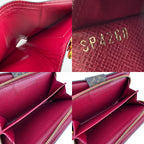 Louis Vuitton Compact Wallet Portefeuille Juliette Monogram Leather Bifold Brown — view 8