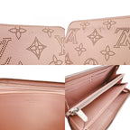Louis Vuitton Zippy Wallet Mahina Monogram Pink — view 7