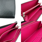 Louis Vuitton Zippy Wallet Epi Black — view 7