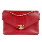 Chanel Shoulder Bag Red