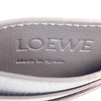 Loewe Anagram Plain Card Holder Case Calf Gray Silver — view 9