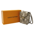 Louis Vuitton Bicolor Monogram Empreinte Tiny Backpack Tourterelle Cles Beige — view 8