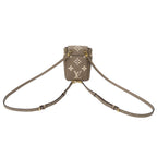Louis Vuitton Bicolor Monogram Empreinte Tiny Backpack Tourterelle Cles Beige — view 3