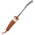 Hermes Chouette Owl Agneau Milo Veau Pando Epi S Black Nata Bag Charm