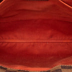 Louis Vuitton Damier Clifton Tote Shoulder Bag Brown Leather — view 4