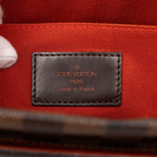 Louis Vuitton Damier Clifton Tote Shoulder Bag Brown Leather — view 5