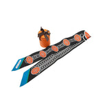 Hermes Twilly Lift Profile Scarf Navy Multicolor Silk — view 6