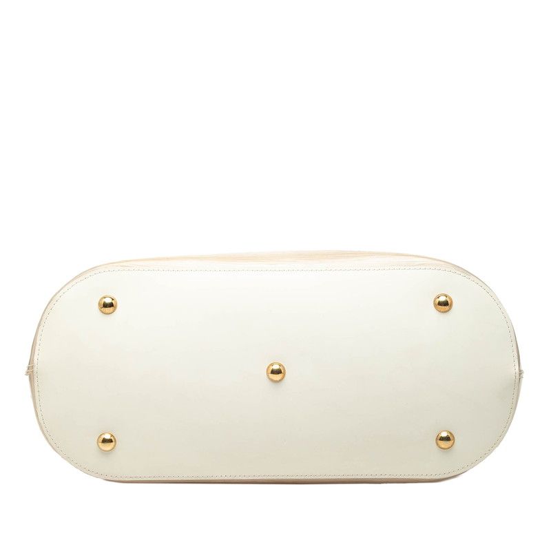 Louis Vuitton Epi Plage Lagunbay Shoulder Bag Tote Gold White Vinyl Leather — view 3