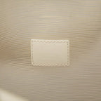 Louis Vuitton Epi Plage Lagunbay Shoulder Bag Tote Gold White Vinyl Leather — view 5
