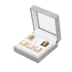 Dior Vintage Earrings Necklace Set Gold Black Plated Rhinestone — view 6