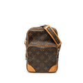 Louis Vuitton Monogram Amazon Crossbody Shoulder Bag Brown Leather